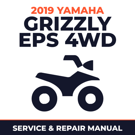 2019 Yamaha GRIZZLY EPS 4WD Service and Repair Manual - ATV workshop manual cover