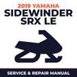 2019 Yamaha SIDEWINDER SRX LE Service and Repair Manual - snowmobile workshop manual cover