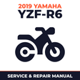 2019 Yamaha YZF-R6 Service and Repair Manual - motorcycle workshop manual cover