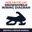 2020 Arctic Cat Snowmobile Wiring Diagram - snowmobile workshop manual cover