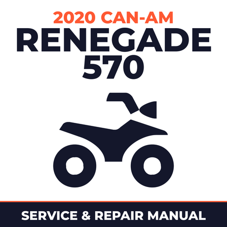 2020 Can-Am Renegade 570 Service and Repair Manual - ATV workshop manual cover