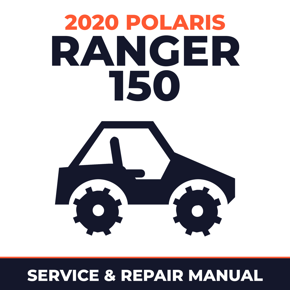 2020 Polaris Ranger 150 Service and Repair Manual - side-by-side workshop manual cover