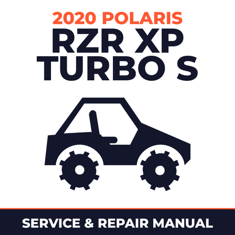 2020 Polaris RZR XP Turbo S Service and Repair Manual - side-by-side workshop manual cover