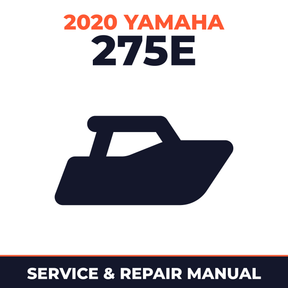 2020 Yamaha 275E Service and Repair Manual - boat workshop manual cover