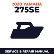 2020 Yamaha 275SE Service and Repair Manual - boat workshop manual cover