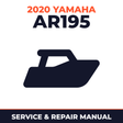 2020 Yamaha AR195 Service and Repair Manual - boat workshop manual cover
