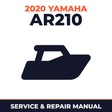 2020 Yamaha AR210 Service and Repair Manual - boat workshop manual cover