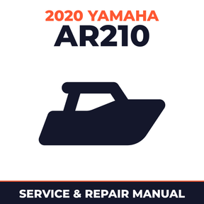 2020 Yamaha AR210 Service and Repair Manual - boat workshop manual cover