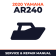 2020 Yamaha AR240 Service and Repair Manual - boat workshop manual cover