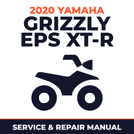 2020 Yamaha GRIZZLY EPS XT-R Service and Repair Manual - ATV workshop manual cover