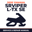 2020 Yamaha SRVIPER L-TX SE Service and Repair Manual - snowmobile workshop manual cover