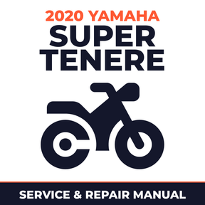 2020 Yamaha Super Tenere Service and Repair Manual - motorcycle workshop manual cover