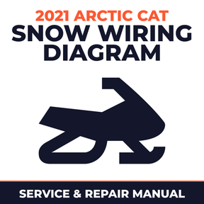 2021 Arctic Cat Snow Wiring Diagram - snowmobile workshop manual cover
