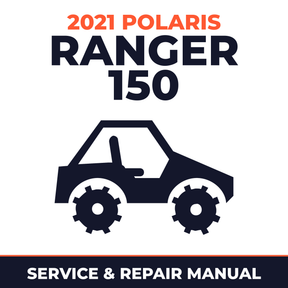 2021 Polaris Ranger 150 Service and Repair Manual - side-by-side workshop manual cover