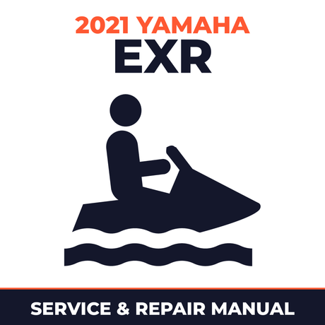 2021 Yamaha EXR Service and Repair Manual - personal watercraft workshop manual cover