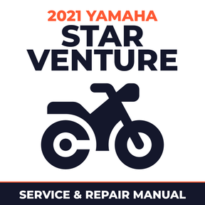 2021 Yamaha STAR VENTURE Service and Repair Manual - motorcycle workshop manual cover