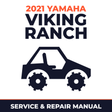 2021 Yamaha VIKING RANCH Service and Repair Manual - side-by-side workshop manual cover