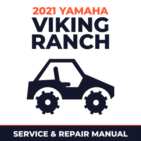 2021 Yamaha VIKING RANCH Service and Repair Manual - side-by-side workshop manual cover