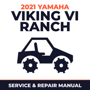 2021 Yamaha VIKING VI RANCH Service and Repair Manual - side-by-side workshop manual cover