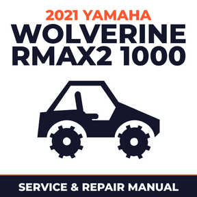 2021 Yamaha WOLVERINE RMAX2 1000 Service and Repair Manual - side-by-side workshop manual cover