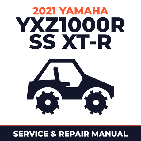 2021 Yamaha YXZ1000R SS XT-R Service and Repair Manual - side-by-side workshop manual cover