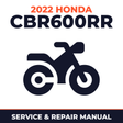2022 Honda CBR600RR Service and Repair Manual - motorcycle workshop manual cover