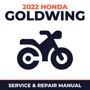 2022 Honda Goldwing Service and Repair Manual - motorcycle workshop manual cover