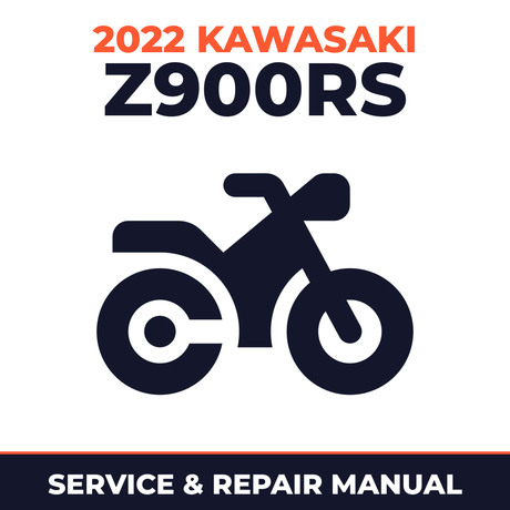 2022 Kawasaki Z900RS Service and Repair Manual - motorcycle workshop manual cover