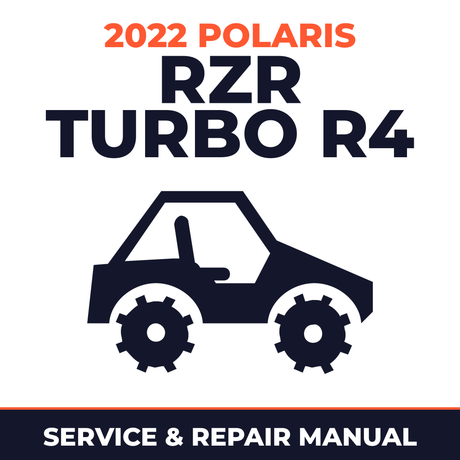 2022 Polaris RZR Turbo R4 Service and Repair Manual - side-by-side workshop manual cover