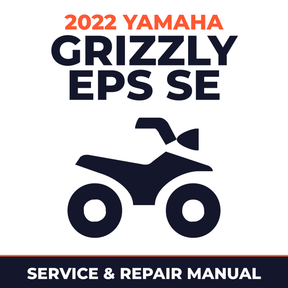 2022 Yamaha GRIZZLY EPS SE Service and Repair Manual - ATV workshop manual cover