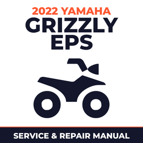 2022 Yamaha GRIZZLY EPS Service and Repair Manual - ATV workshop manual cover