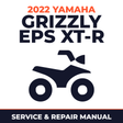 2022 Yamaha GRIZZLY EPS XT-R Service and Repair Manual - ATV workshop manual cover
