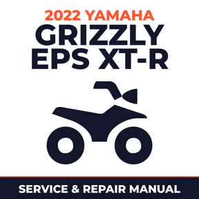 2022 Yamaha GRIZZLY EPS XT-R Service and Repair Manual - ATV workshop manual cover