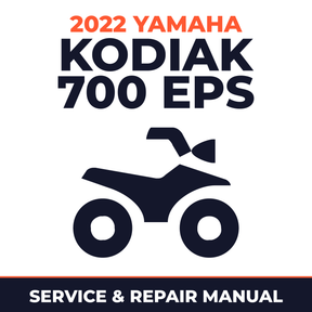 2022 Yamaha KODIAK 700 EPS Service and Repair Manual - ATV workshop manual cover