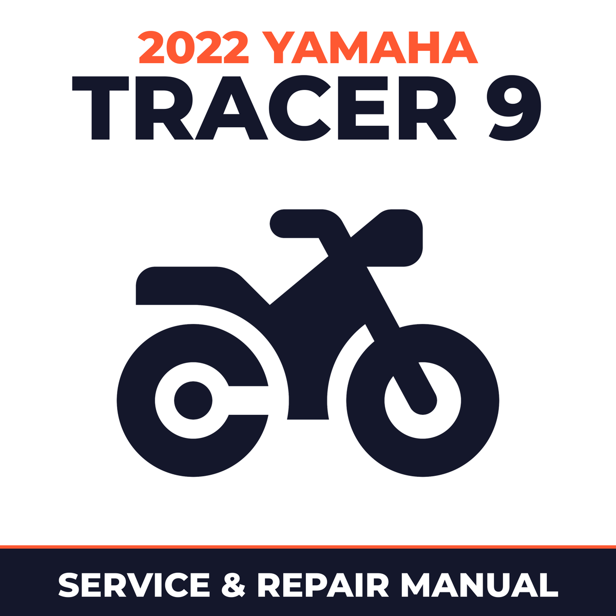 2022 Yamaha Tracer 9 Service and Repair Manual - motorcycle workshop manual cover