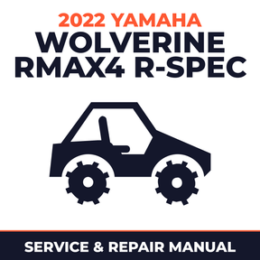 2022 Yamaha WOLVERINE RMAX4 R-SPEC Service and Repair Manual - side-by-side workshop manual cover