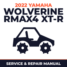 2022 Yamaha WOLVERINE RMAX4 XT-R Service and Repair Manual - side-by-side workshop manual cover