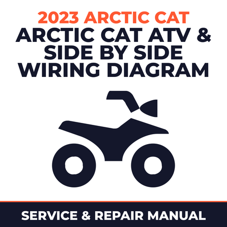 2023 Arctic Cat Arctic Cat ATV & Side by Side Wiring Diagram - ATV workshop manual cover
