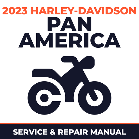 2023 Harley-Davidson Pan America Service and Repair Manual - motorcycle workshop manual cover