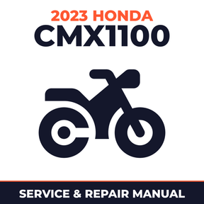 2023 Honda CMX1100 Service and Repair Manual - motorcycle workshop manual cover