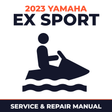 2023 Yamaha EX SPORT Service and Repair Manual - personal watercraft workshop manual cover