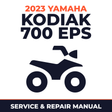 2023 Yamaha KODIAK 700 EPS Service and Repair Manual - ATV workshop manual cover