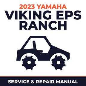 2023 Yamaha VIKING EPS RANCH Service and Repair Manual - side-by-side workshop manual cover