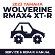 2023 Yamaha WOLVERINE RMAX4 XT-R Service and Repair Manual - side-by-side workshop manual cover