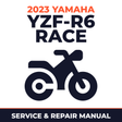2023 Yamaha YZF-R6 Race Service and Repair Manual - motorcycle workshop manual cover