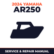 2024 Yamaha AR250 Service and Repair Manual - boat workshop manual cover