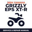 2024 Yamaha GRIZZLY EPS XT-R Service and Repair Manual - ATV workshop manual cover