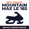 2024 Yamaha MOUNTAIN MAX LE 165 Service and Repair Manual - snowmobile workshop manual cover