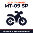 2024 Yamaha MT-09 SP Service and Repair Manual - motorcycle workshop manual cover