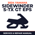 2024 Yamaha SIDEWINDER S-TX GT EPS Service and Repair Manual - snowmobile workshop manual cover